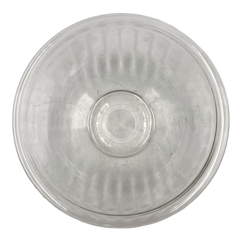 Vintage PYREX Large 10" Clear Nesting Mixing Bowl #325 ~ 2.5 Liter Made in USA - Picture 3 of 7